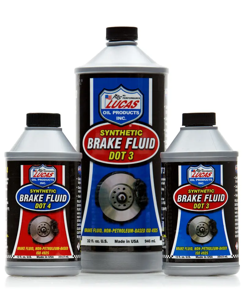 (Lucas) 10827 Synthetic Brake Fluid Dot 4 Case 12X 12 Oz 1