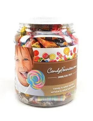 Americana Mix Candy Jar 1