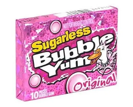 Bubble Yum Sugarless 1
