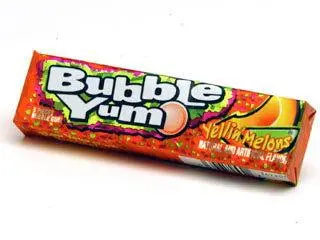 Bubble Yum Yellow Melon 1