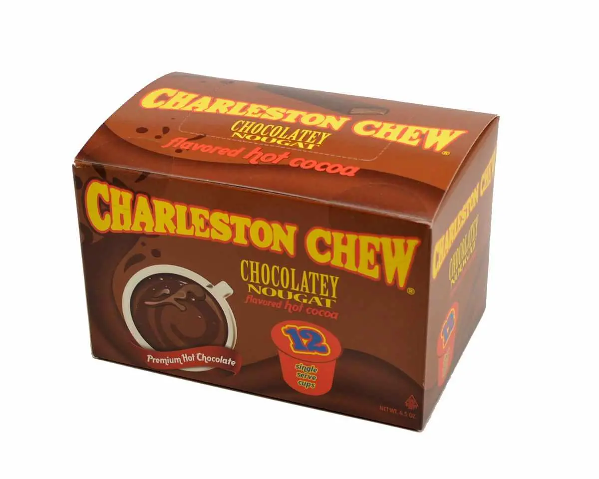 Charleston Chews Chocolatey Nougat Hot Chocolate Single Serve Pods 1
