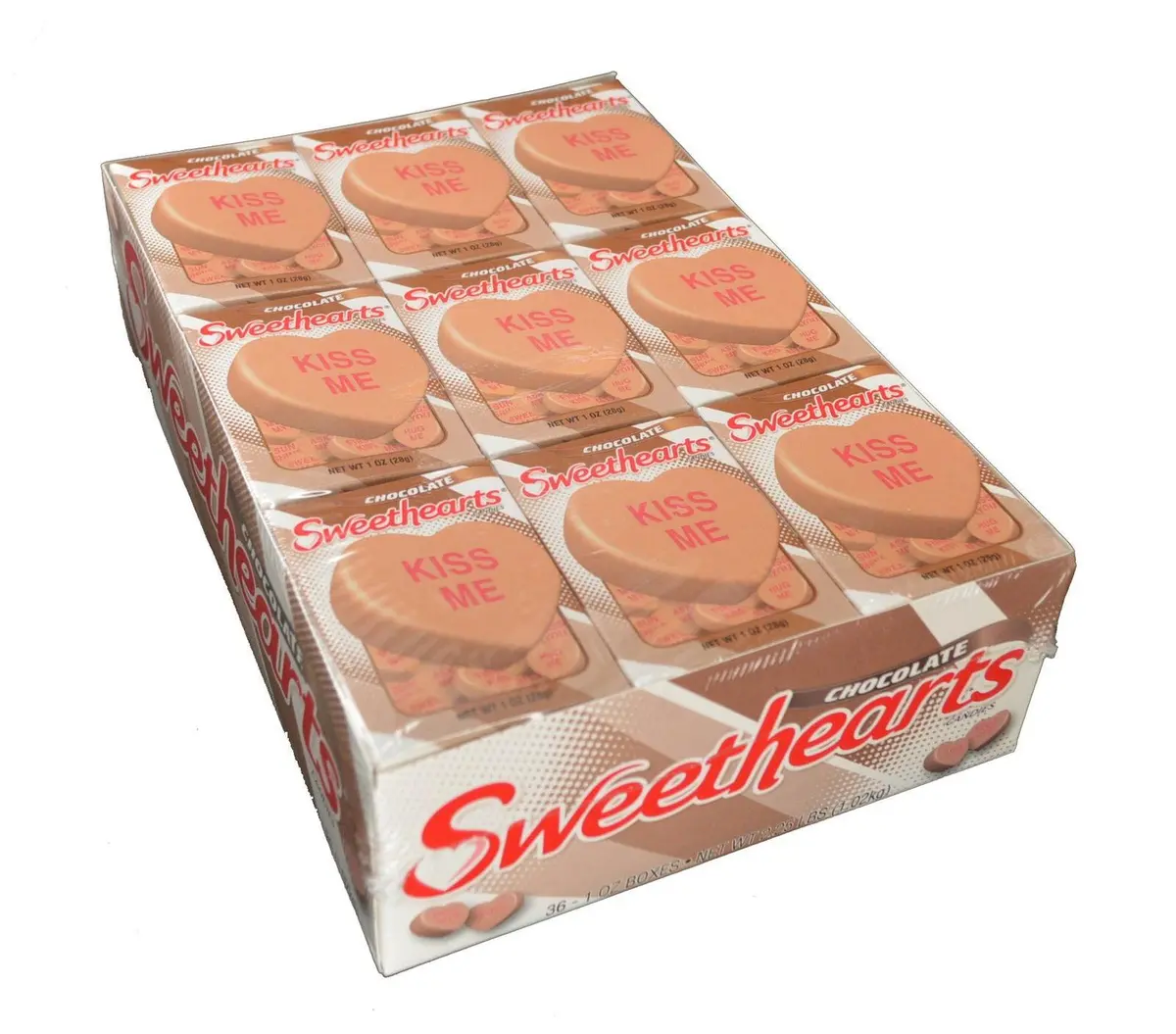 Chocolate Sweethearts Conversation Hearts Box 1