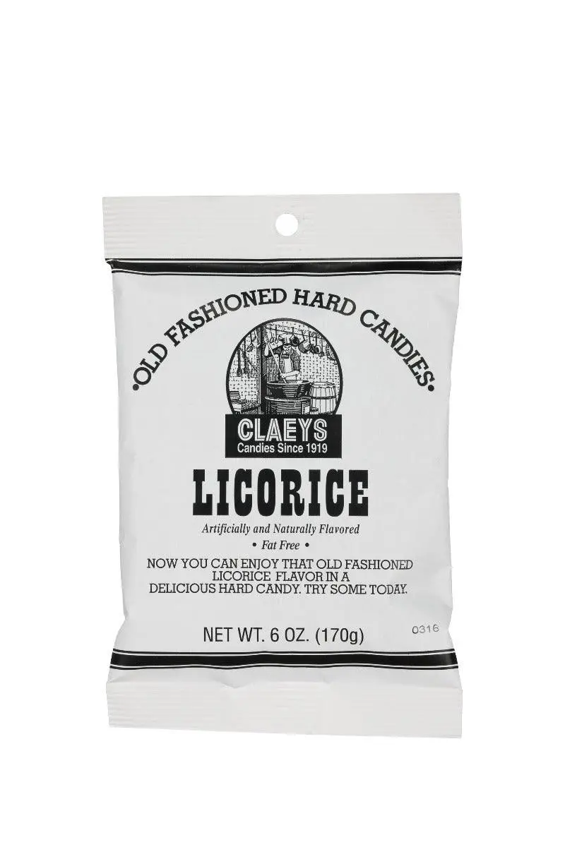 Claeys Licorice Old Fashioned Hard Candies 1