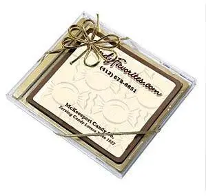 Custom Chocolate Solid Square Cd Case 1
