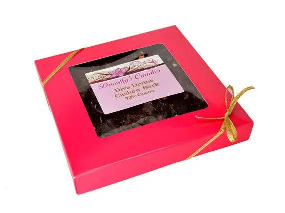 Diva Devine Dark Chocolate Cashew Bark 1