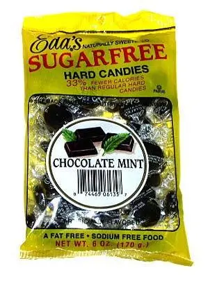 Edas Sugar Free - Chocolate Mint Drops 1