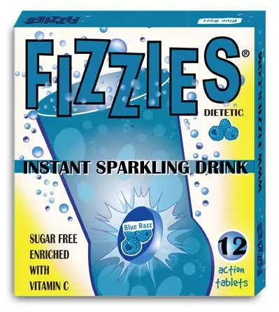 Fizzies Blue Raspberry Drink Tablets 1