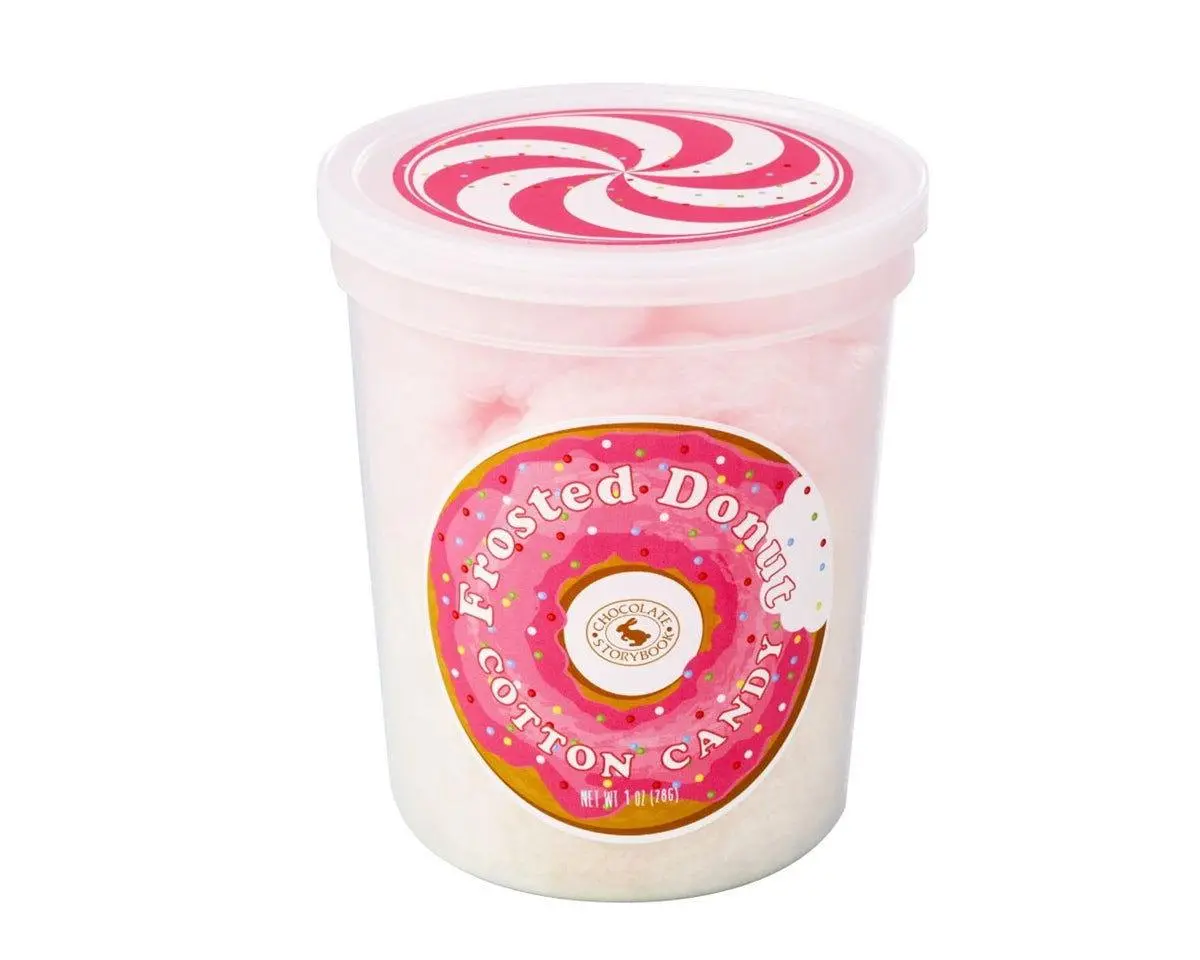 Frosted Doughnut Cotton Candy 1