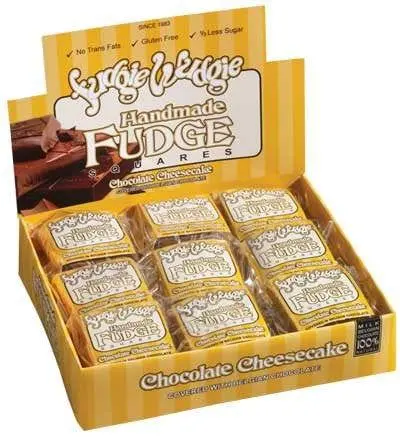 Fudgie Wudgie Chocolate Cheesecake Fudge Squares 1