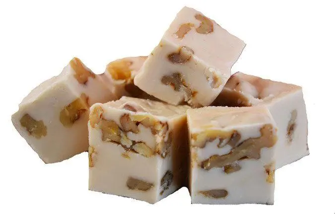 Gourmet Maple Walnut Fudge 1 Lb. Gift Box 1