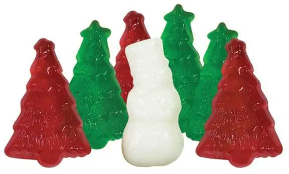 Gummi Snowmen And Trees 1