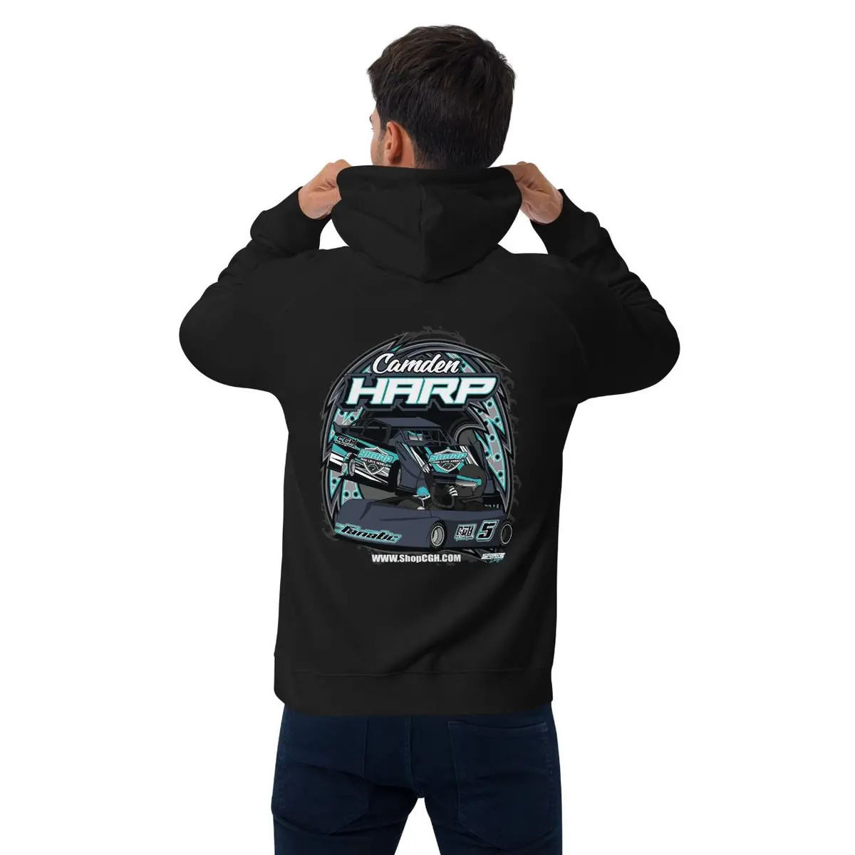 2024 Camden Harp Cgh Motorsports Black Hoodie 1