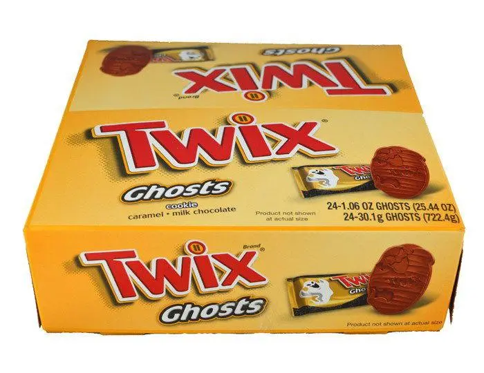 Halloween Twix Caramel Ghost Bar 1