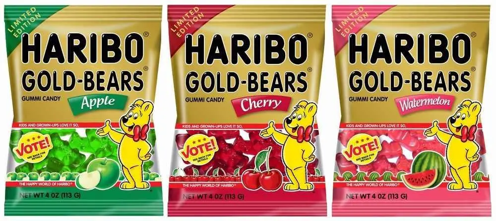Haribo Limited Edition Gold Gummi Bears Combo Box 1