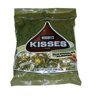 Hershey's Kisses With Almonds Bag 1