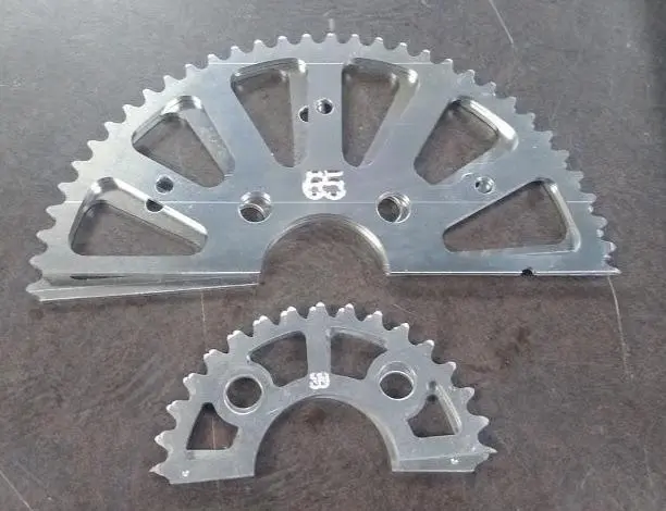 Qc Individual "Mini Gears" - 35 Chain, Split, Lightened - Small Register : 33T-72T 1