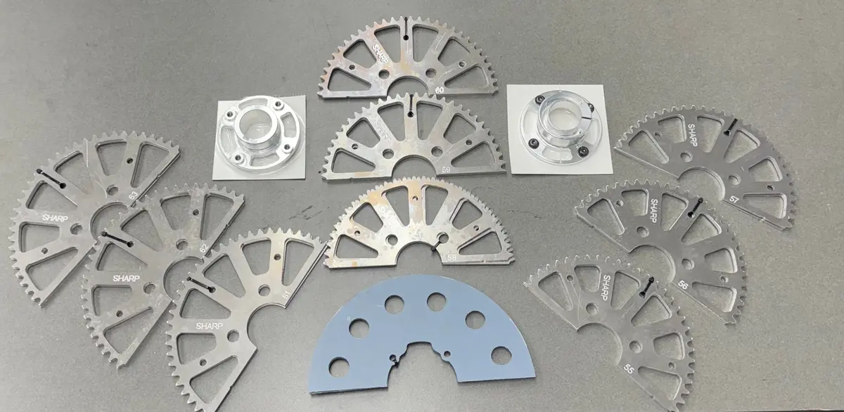 Double Gear Guard Lexan Adapter Kit With Hub (Gears 55-63) – Bundle 1