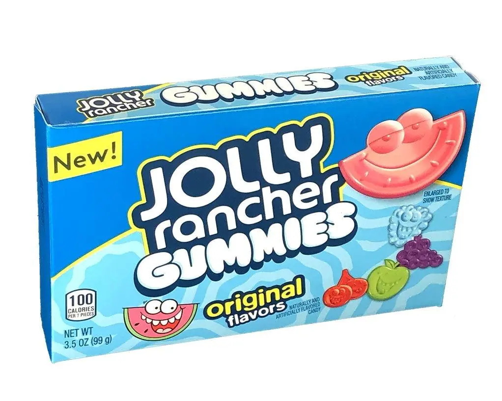 Jolly Rancher Gummies "Original Flavors" 3.5 Oz. Box 1