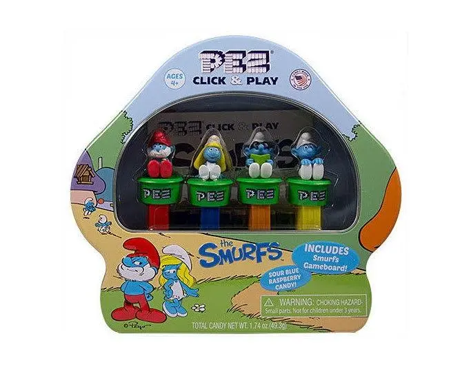 Limited Edition Pez Smurfs Gift Set 1
