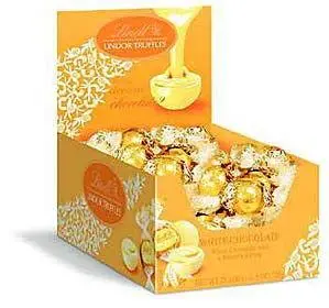 Lindt White Chocolate Lindor Balls 1