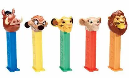 Lion King Pez Dispensers 1
