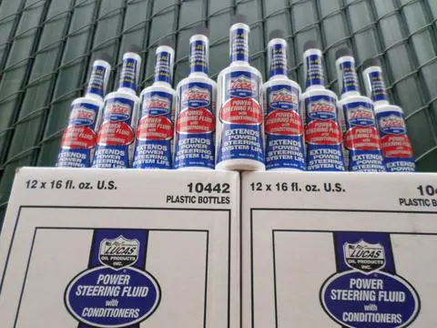 (Lucas) 10442 Power Steering Fluid With Conditioner Per Case 12X16oz 1