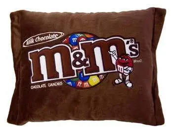 M&M's ® Plain Plush Pillow 1