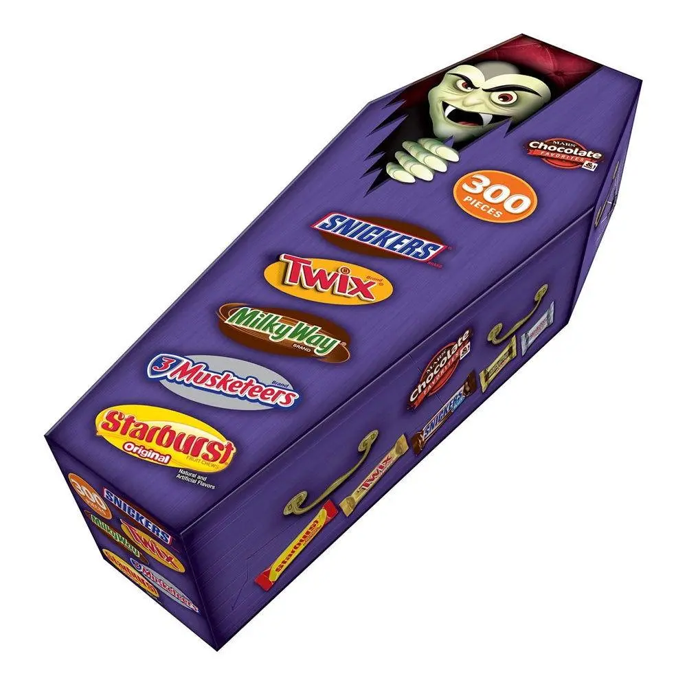 Mars Chocolate Favorites Halloween Coffin 1