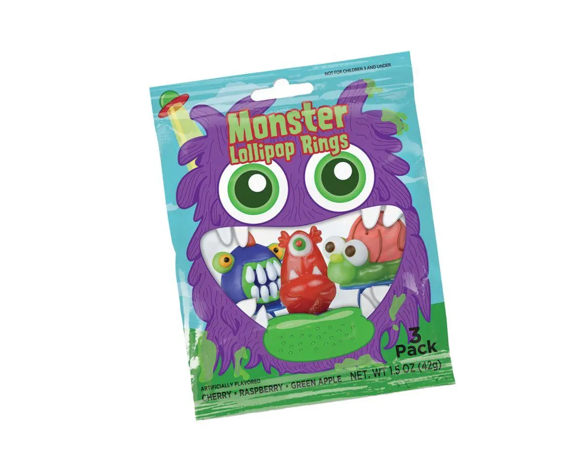 Monster Lollipop Ring 3 Pack 1