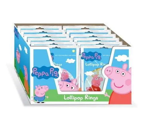 Peppa Pig Lollipop Rings 3 Pack 1
