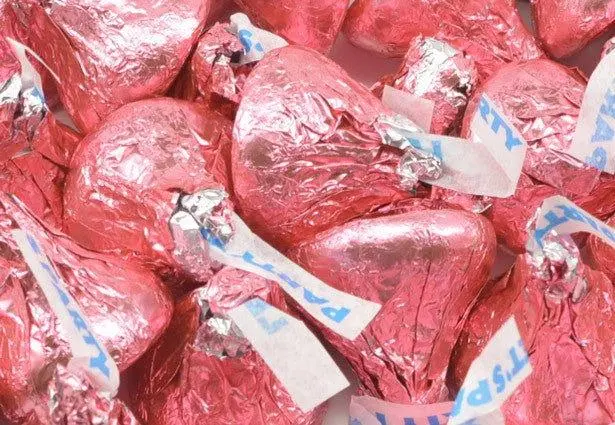 Pink Hershey's Kisses Bulk 1