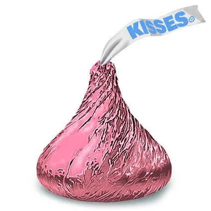 Pink Hershey's Kisses Bulk 2