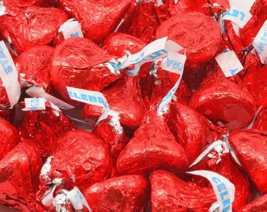 Red Hershey's Kisses Bulk 1