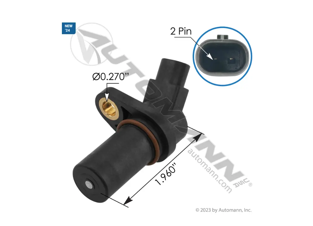 577.46640 - Crank Cam Position Sensor Detroit Dd15 (A0061534228, 0281002892) 1