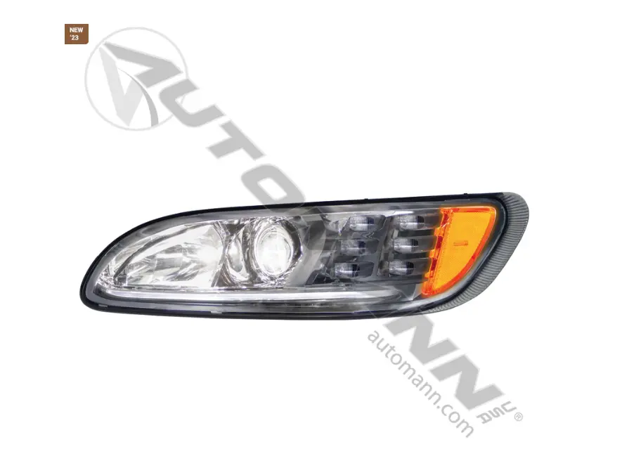 564.75098Dc - Headlamp Led Lh Peterbilt 386/387 1