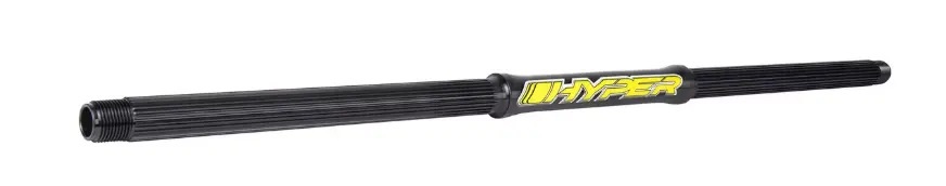 Mlm 1-3/4" 54" Univ Splined Rear Axle Black W/ Shoulder Spacers Rear Axle 1