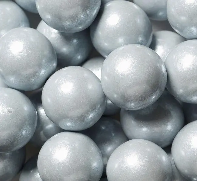 Shimmer Silver Gumballs 1