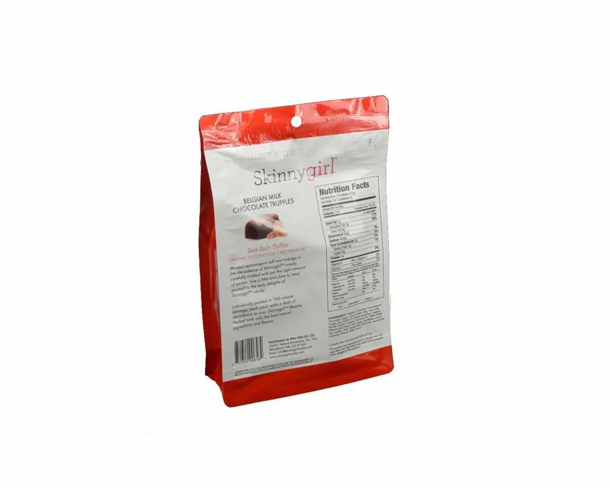 Skinnygirl Belgian Milk Chocolate Sea Salt Toffee Truffles Bag 2