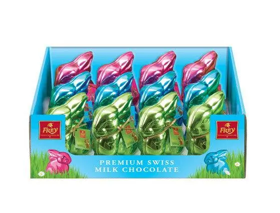 Small Frey Milk Chocolate Bunny Assortment 1