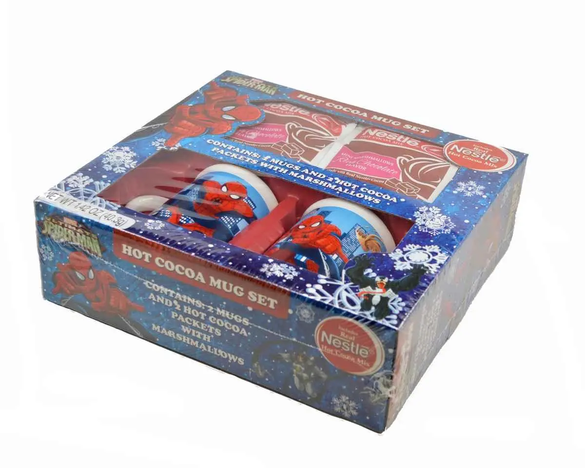 Spider-Man Nestle Cocoa Mug Gift Box 1