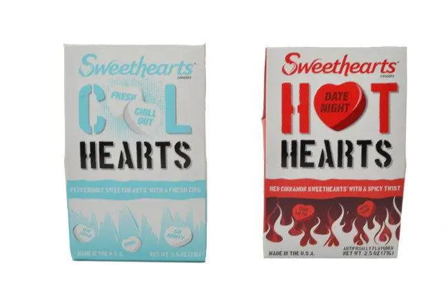 Sweethearts Hot And Cool Conversation Hearts 1