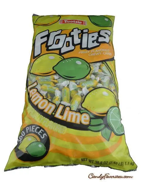 Tootsie Frooties Lemon Lime Flavored Chewy Candy 2