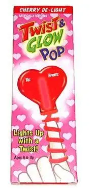 Twist And Glow Heart Lollipop 1