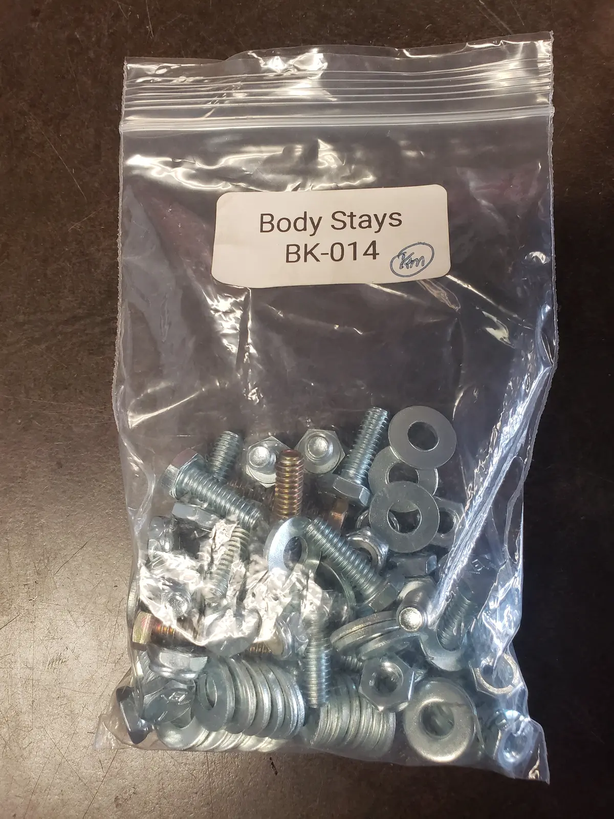 Mini Late Model Bolt Kit- Body Stays 1