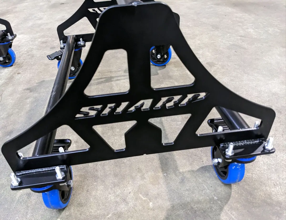 Sharp Mini Late Model - Chassis Dolly 1