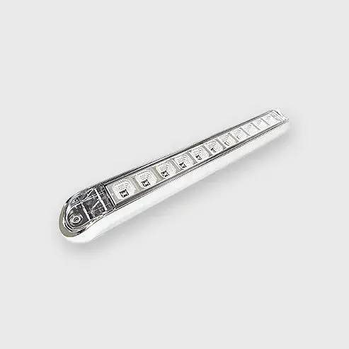 Fortpro 17-6/8" Amber Led Light Bar With Chrome Bezel (F235249) 1