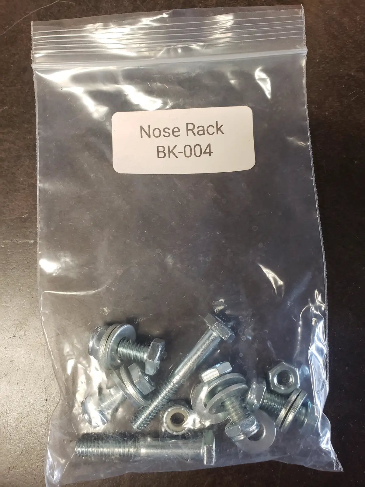 Mini Late Model Bolt Kit-Nose Rack 1