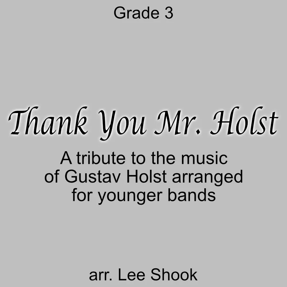 Thank You, Mr. Holst 1