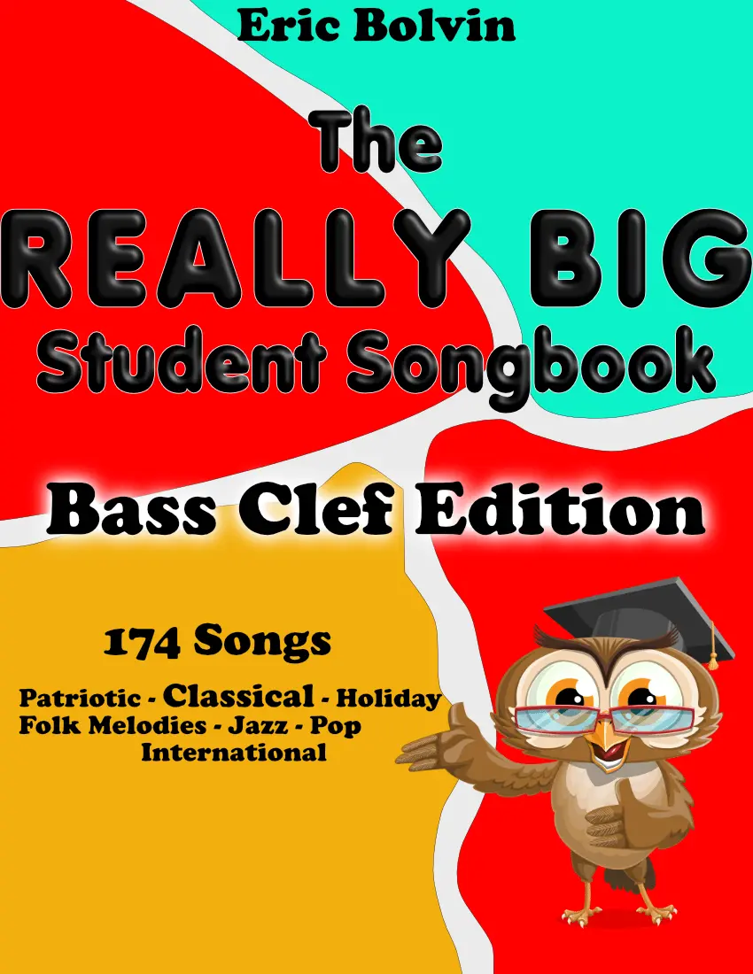 The Really Big Student Songbook - Bass Clef Edition 1