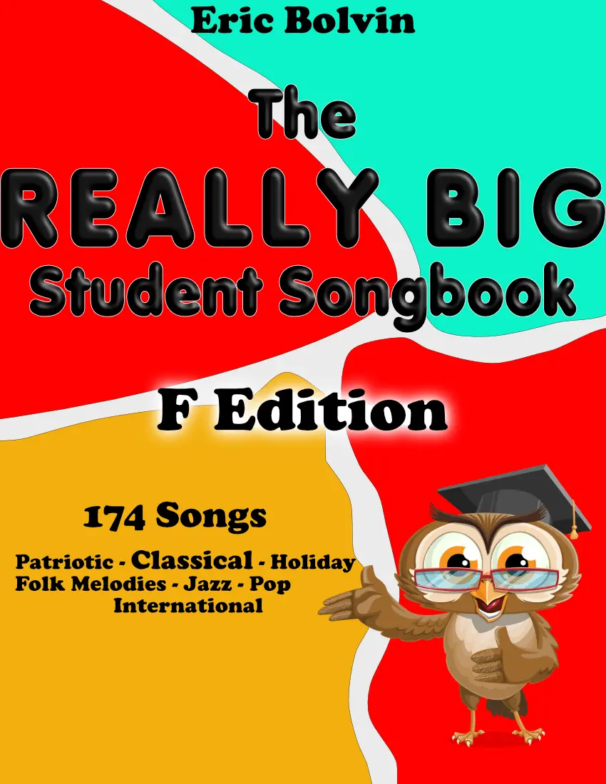 The Really Big Student Songbook - F Edition 1